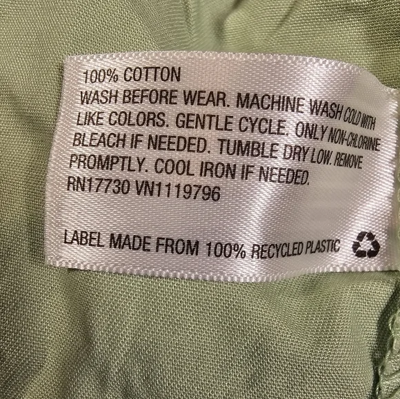 Cat & Jack Girl's Short Sleeve Jumpsuit Utility Boilersuit Sage Size M, L, & XL - Picture 16 of 16